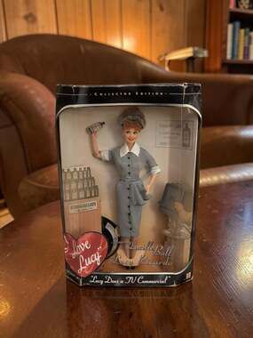 Mattel I Love Lucy Coll Ed. Episode 30 Lucy Does TV Commercial Barbie Doll 1997